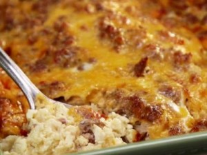 Breakfast Casserole served at Clark Hot Air Balloon Festival