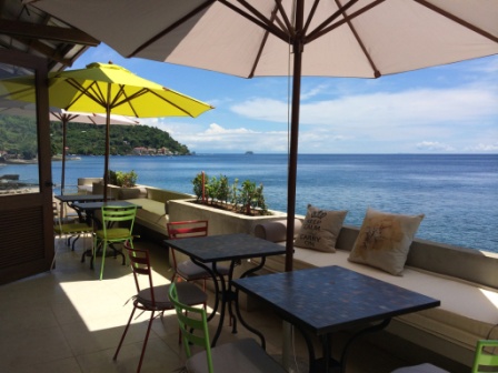 Ocean View from L'Atelier Restaurant